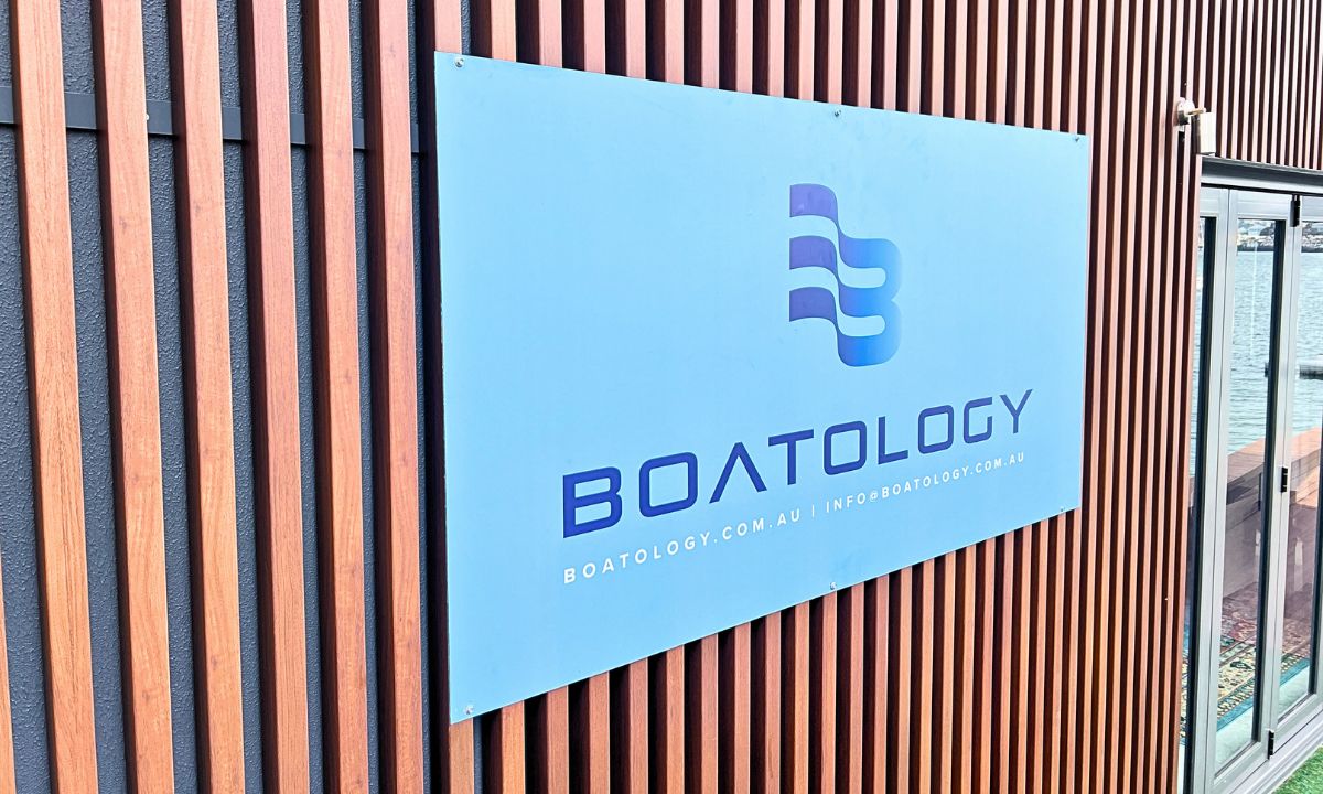 Boatology in Drummoyne_front of office